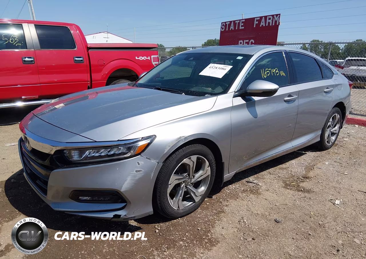 2018 Honda Accord Ex-L VIN:1HGCV1F53JA090037 - 2