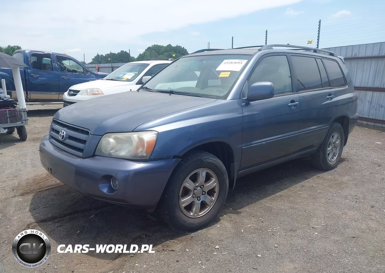 2007 Toyota Highlander V6 VIN:JTEGP21A570138779 - 2