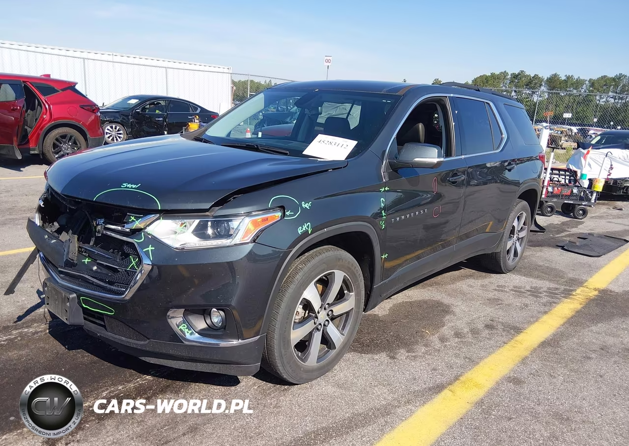 2021 Chevrolet Traverse Awd Lt Leather VIN:1GNEVHKW7MJ157586 - 2
