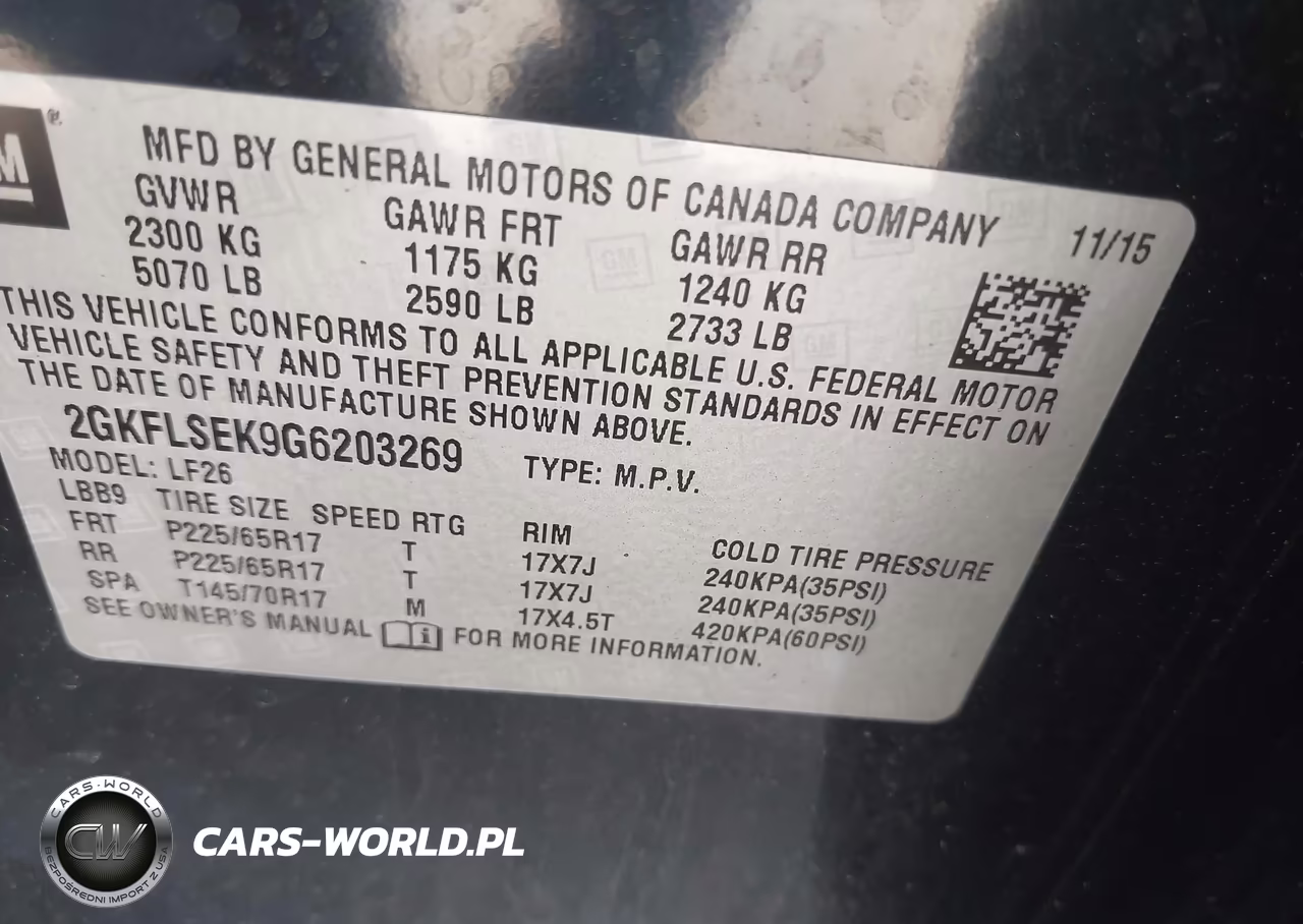 2016 GMC Terrain Sle-1 VIN:2GKFLSEK9G6203269 - 9