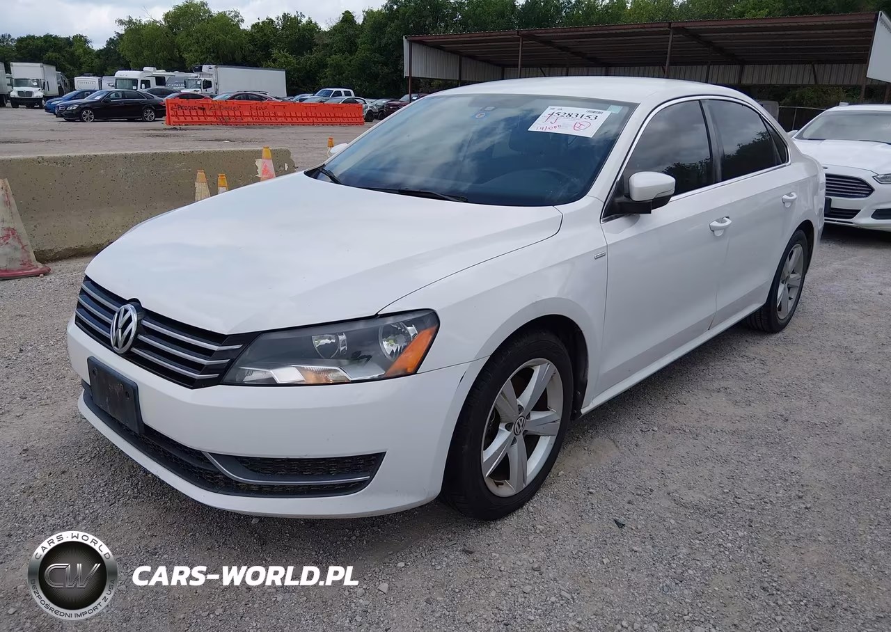 2014 Volkswagen Passat 1.8T Wolfsburg Edition VIN:1VWAT7A33EC034370 - 2