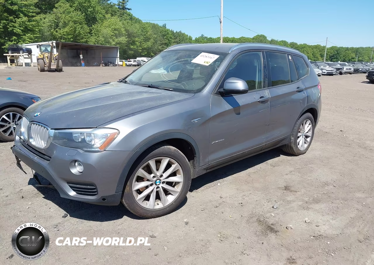2015 BMW X3 xDrive28D VIN:5UXWY3C55F0E97553 - 2