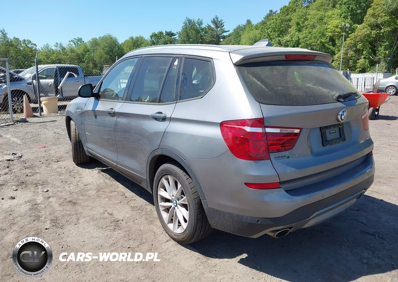 2015 BMW X3 xDrive28D VIN:5UXWY3C55F0E97553 - 3