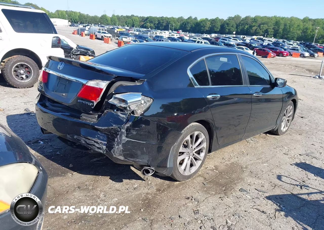 2014 Honda Accord Sport VIN:1HGCR2F56EA046971 - 4