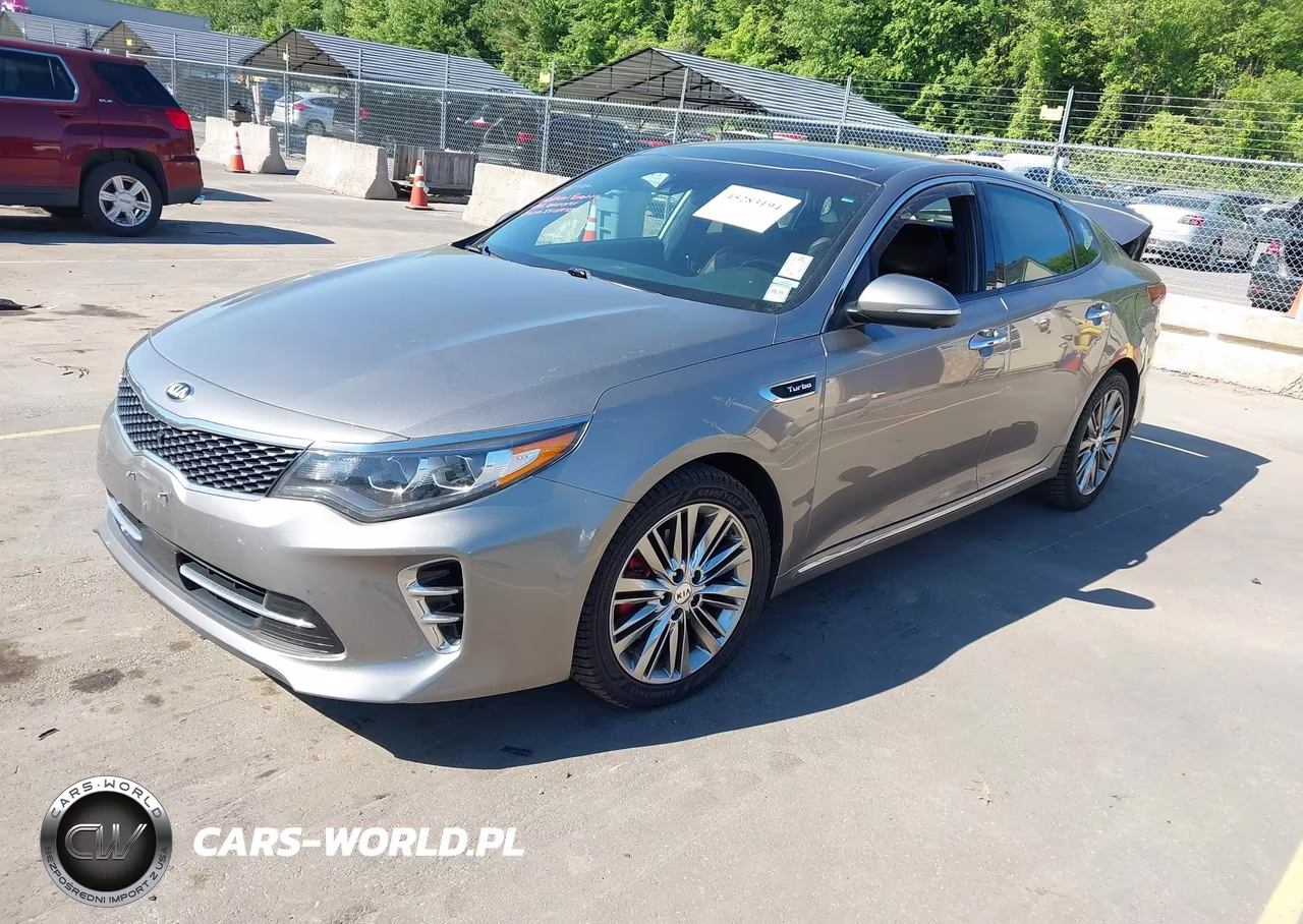 2017 Kia Optima Sxl Turbo VIN:5XXGV4L26HG151794 - 2
