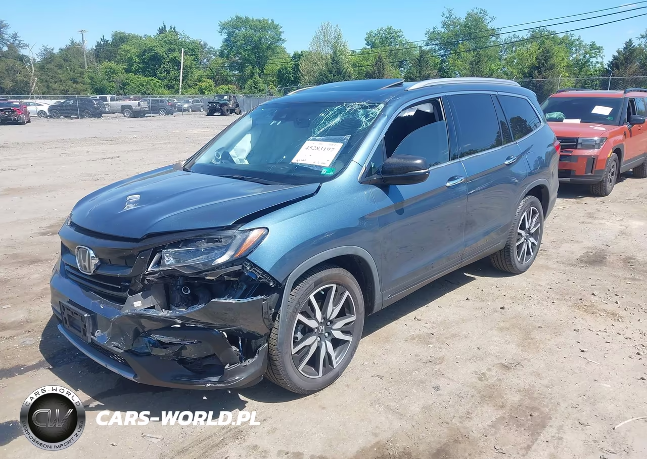 2021 Honda Pilot Awd Touring 8 Passenger VIN:5FNYF6H90MB055630 - 2
