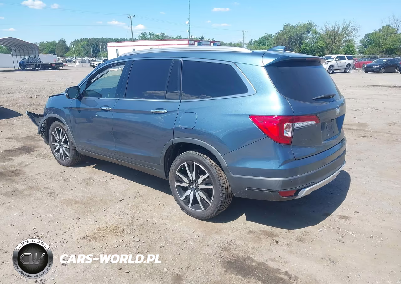 2021 Honda Pilot Awd Touring 8 Passenger VIN:5FNYF6H90MB055630 - 3