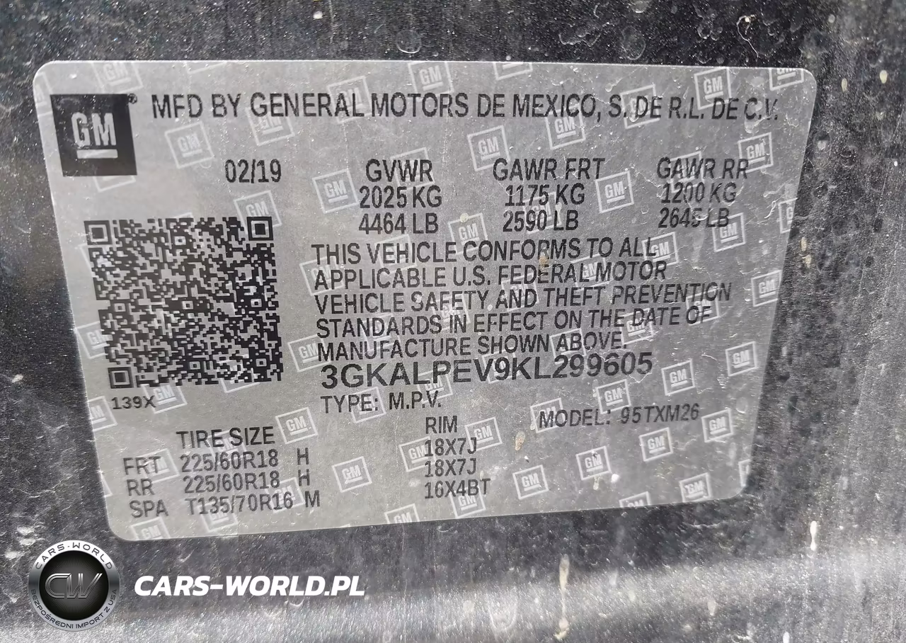 2019 GMC Terrain Slt VIN:3GKALPEV9KL299605 - 9