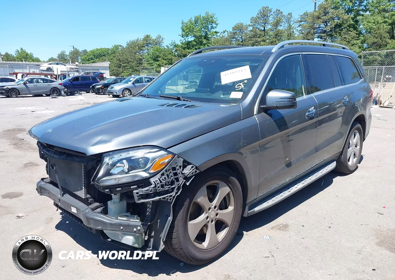 2017 Mercedes-Benz Gls 450 4Matic VIN:4JGDF6EE8HA852427 - 2