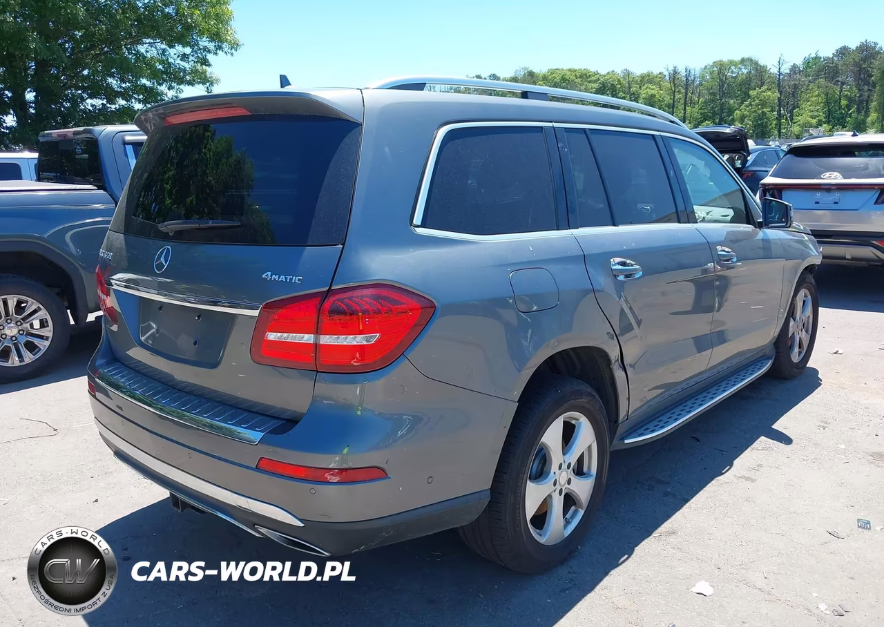 2017 Mercedes-Benz Gls 450 4Matic VIN:4JGDF6EE8HA852427 - 4