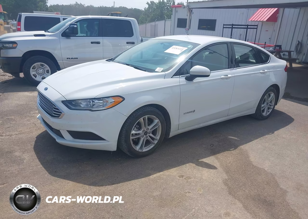 2018 Ford Fusion Hybrid S VIN:3FA6P0UU8JR100177 - 2