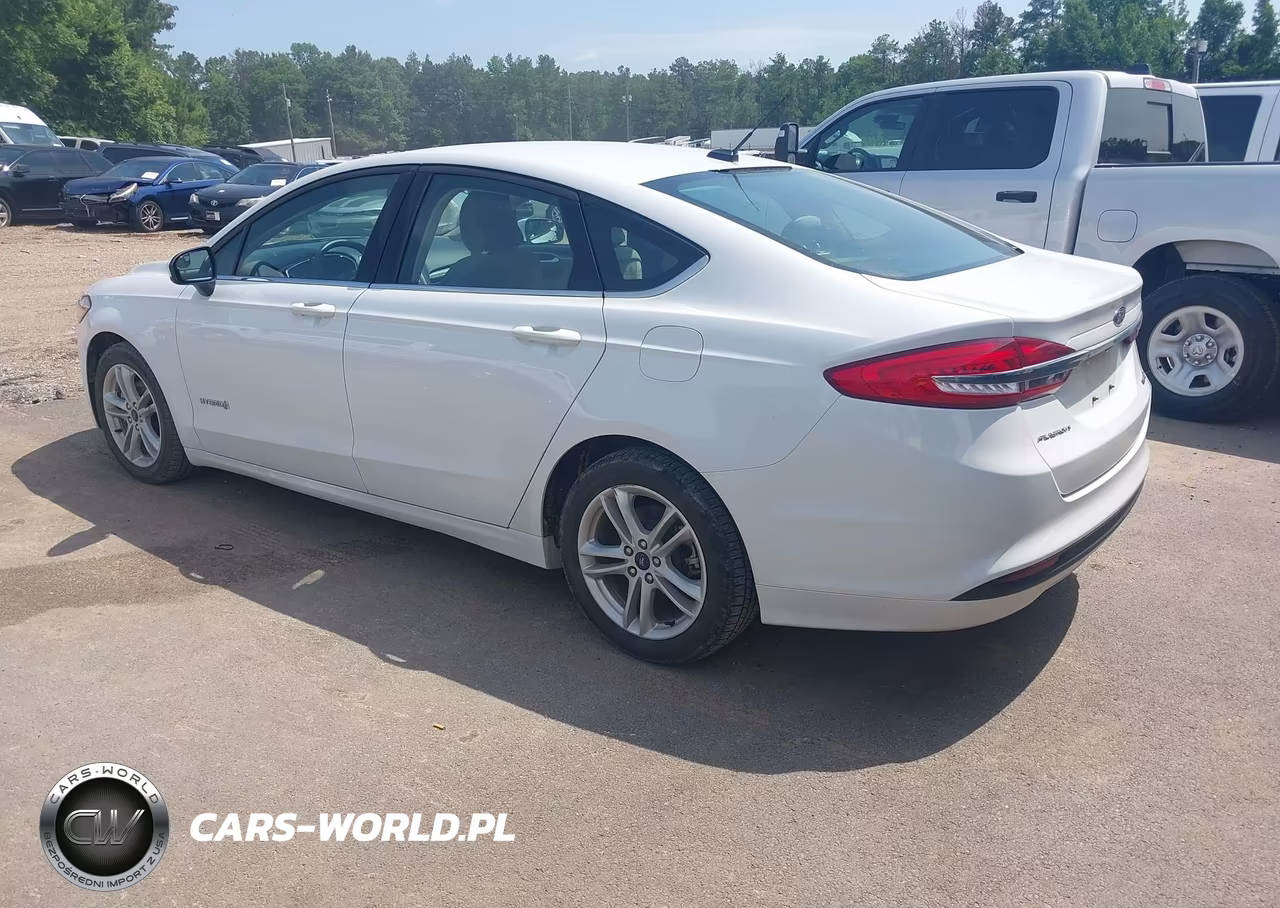 2018 Ford Fusion Hybrid S VIN:3FA6P0UU8JR100177 - 3