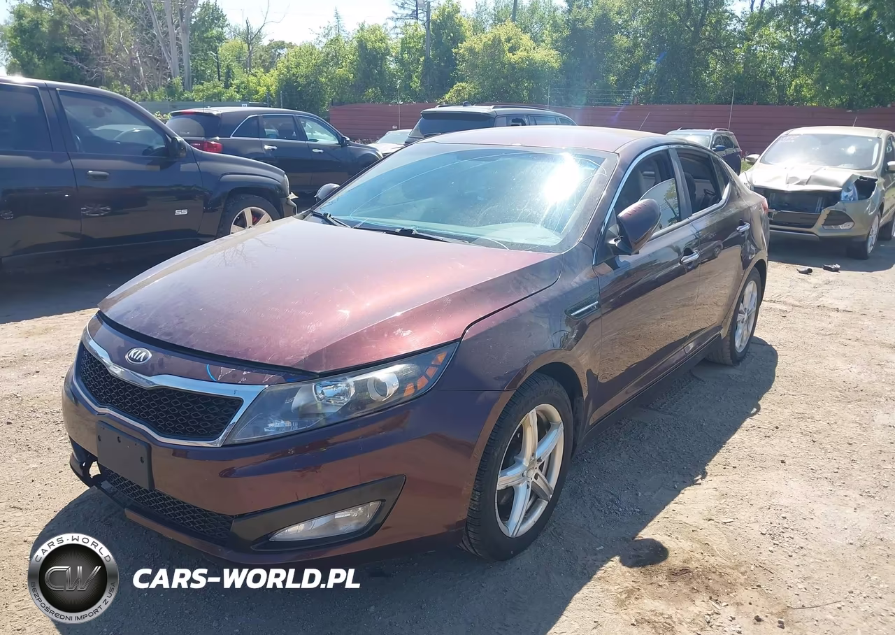 2013 Kia Optima Lx VIN:5XXGM4A75DG123481 - 2