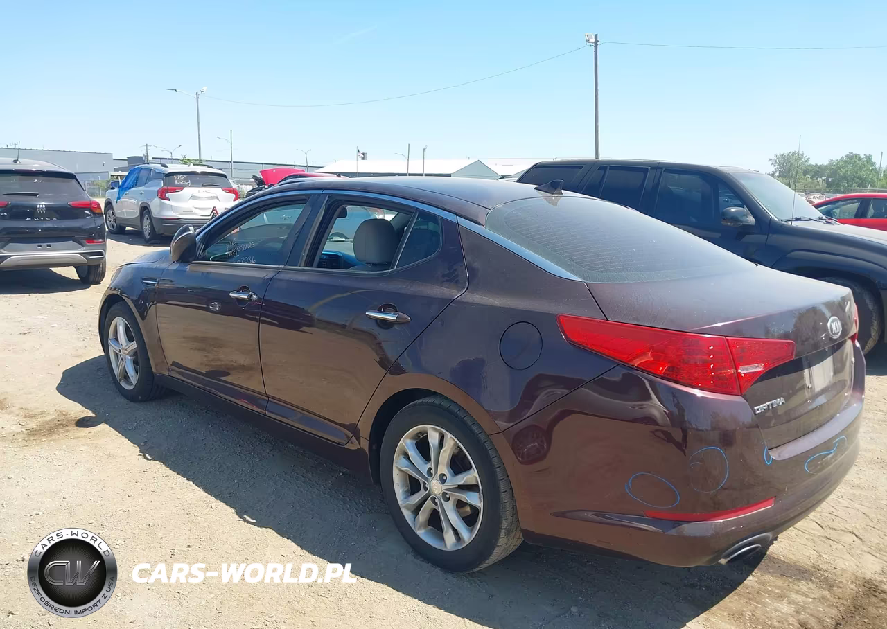 2013 Kia Optima Lx VIN:5XXGM4A75DG123481 - 3