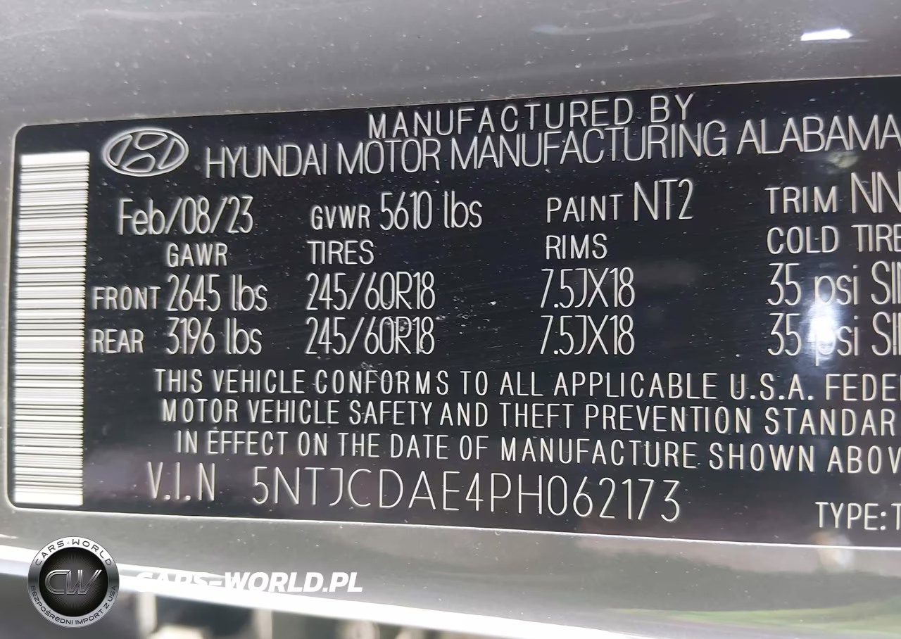 2023 Hyundai Santa Cruz Sel VIN:5NTJCDAE4PH062173 - 9