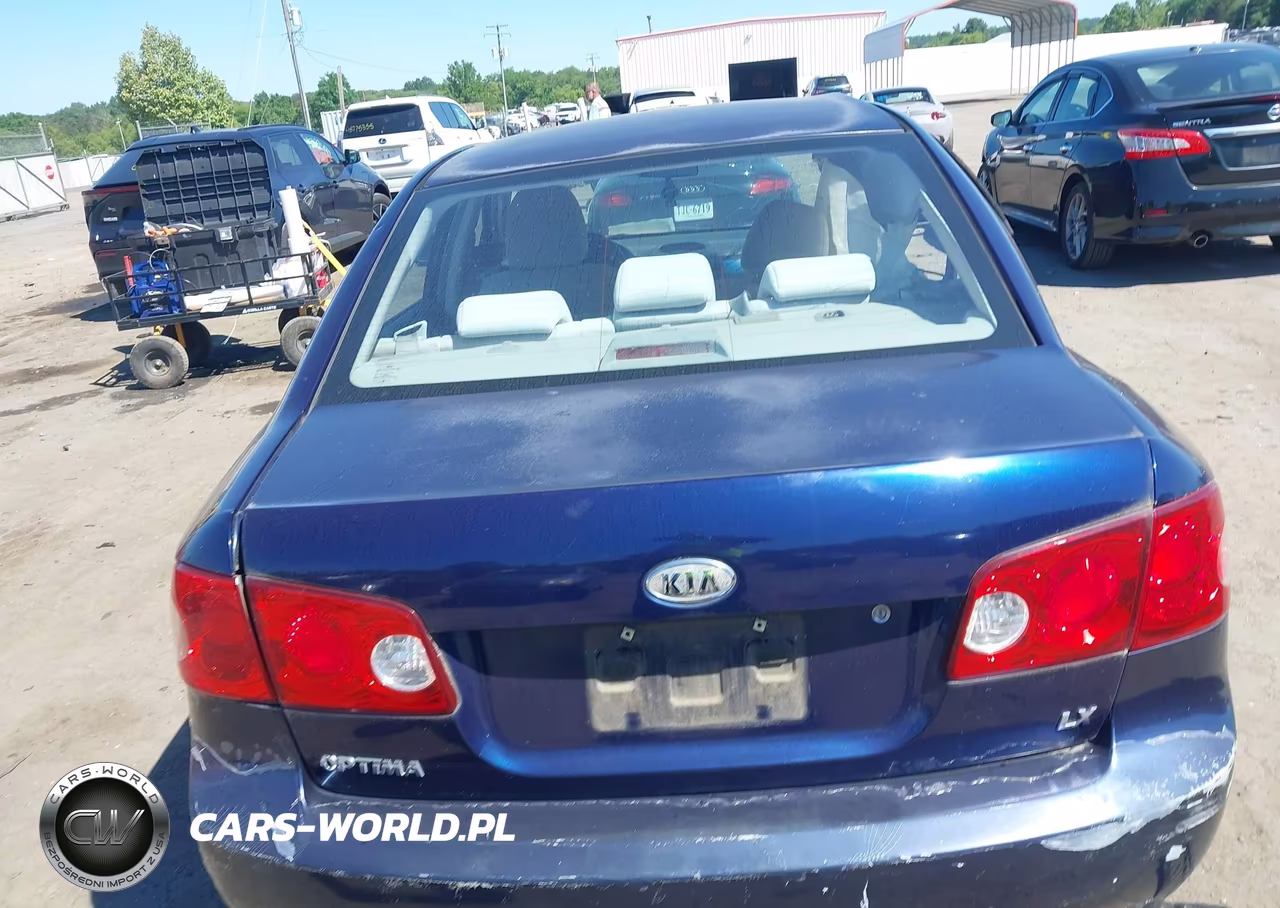 2007 Kia Optima Lx VIN:KNAGE123975114067 - 16