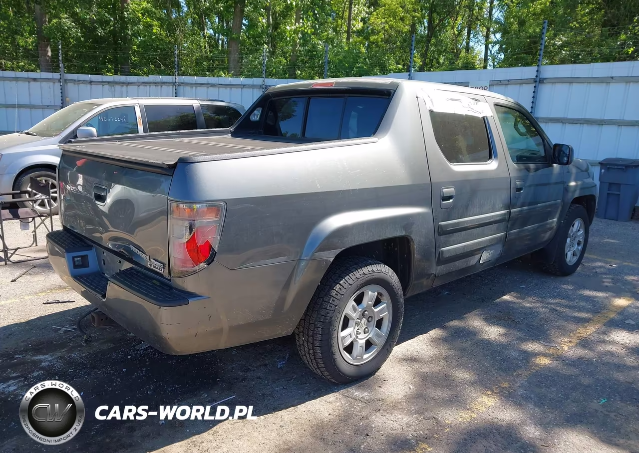 2008 Honda Ridgeline Rts VIN:2HJYK16458H512465 - 4