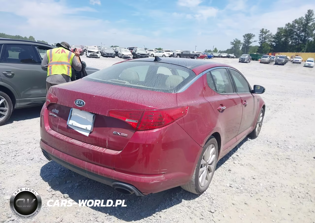 2011 Kia Optima Ex VIN:KNAGN4A76B5095217 - 4