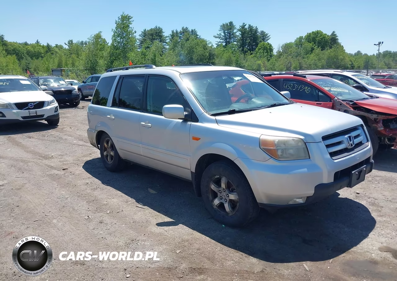 2007 Honda Pilot Ex-L VIN:2HKYF18527H514551 - 6