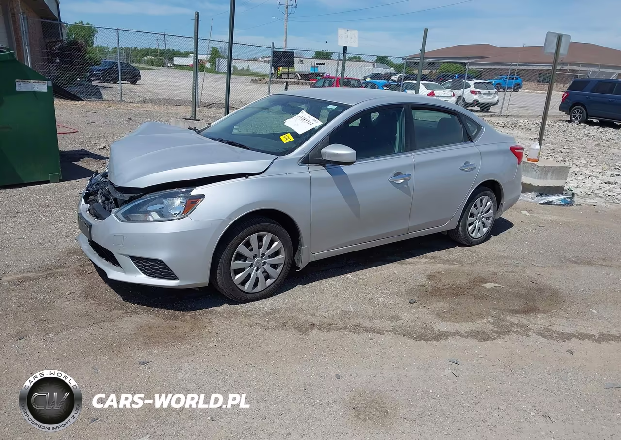 2017 Nissan Sentra Sv VIN:3N1AB7AP4HL709891 - 2