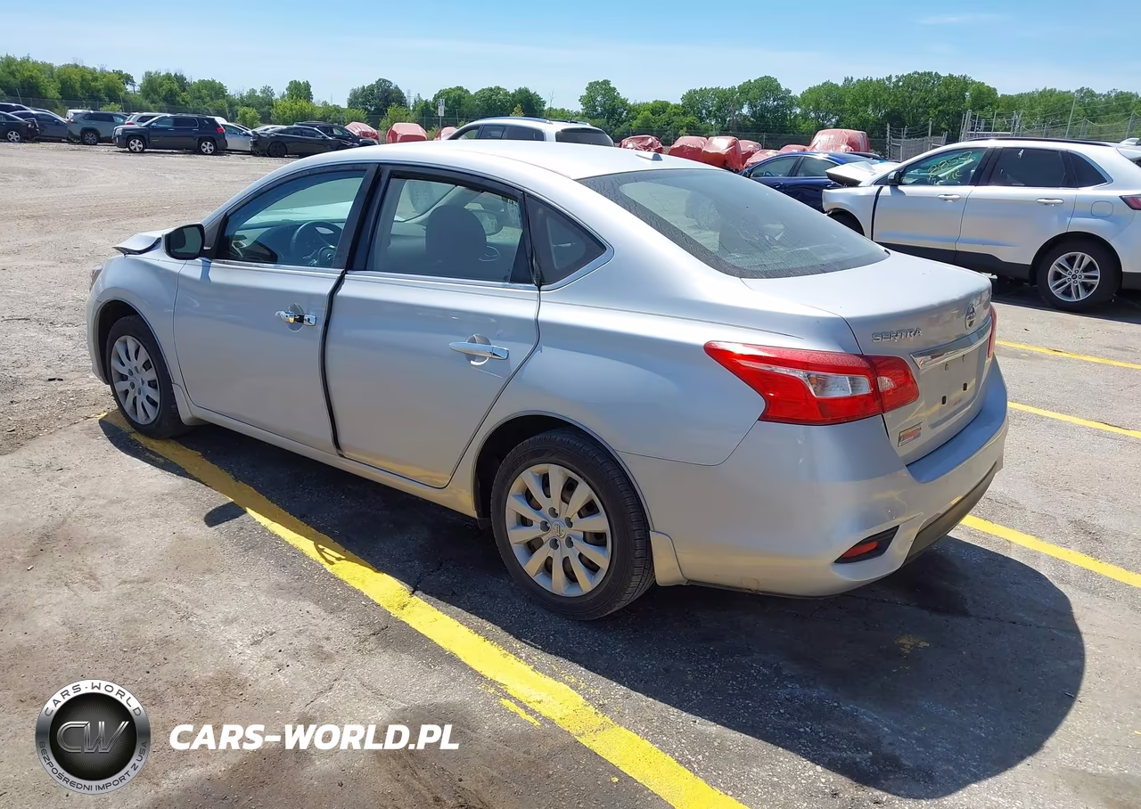 2017 Nissan Sentra Sv VIN:3N1AB7AP4HL709891 - 3