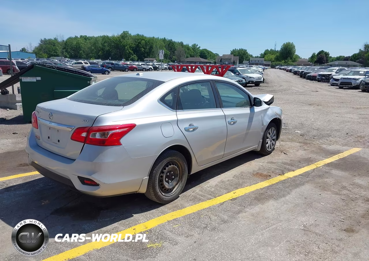 2017 Nissan Sentra Sv VIN:3N1AB7AP4HL709891 - 4