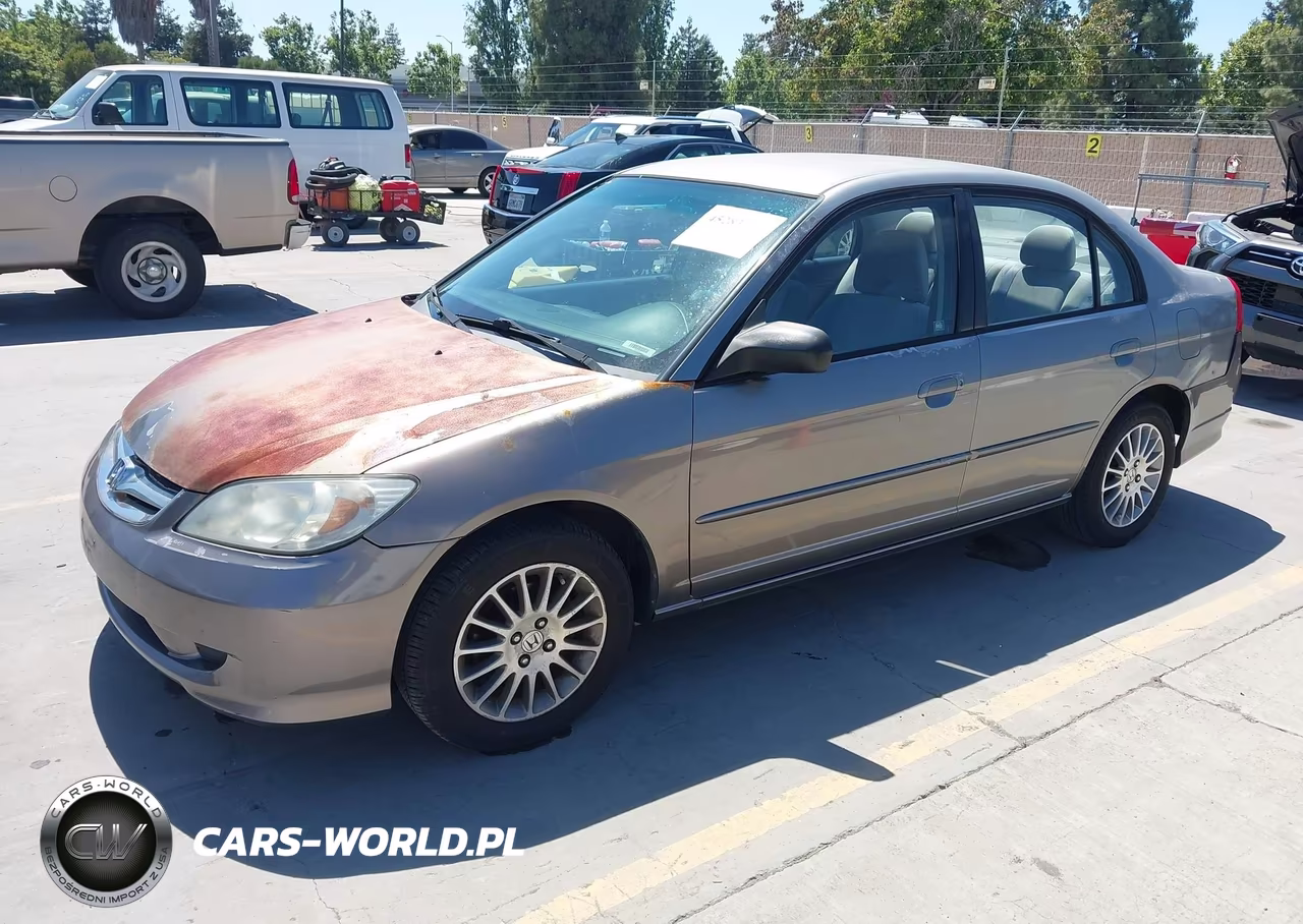 2004 Honda Civic Lx VIN:2HGES16534H565452 - 2