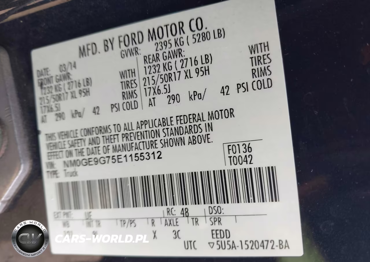 2014 Ford Transit Connect Titanium VIN:NM0GE9G75E1155312 - 9