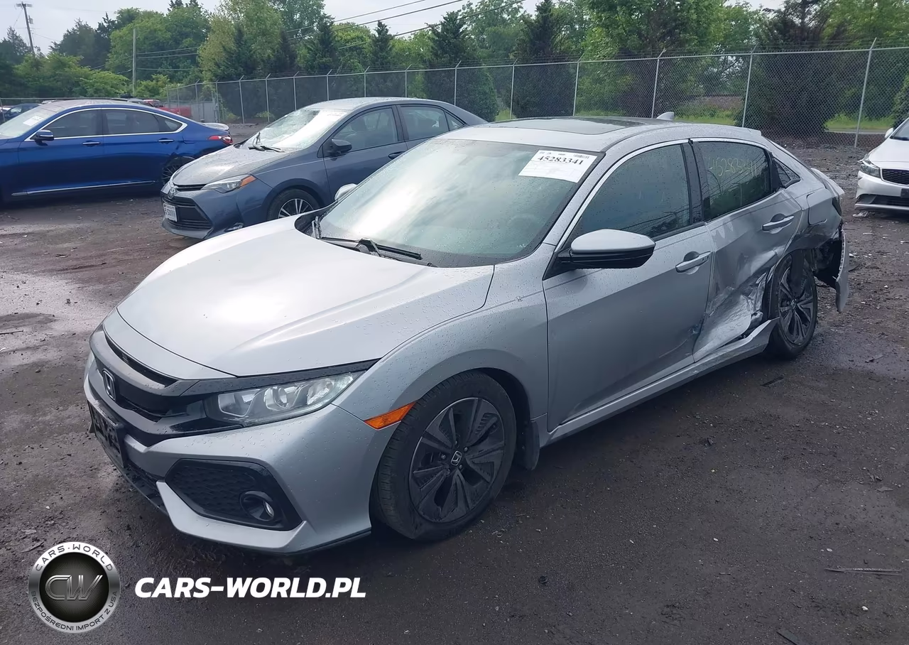 2018 Honda Civic Ex VIN:SHHFK7H59JU209011 - 2