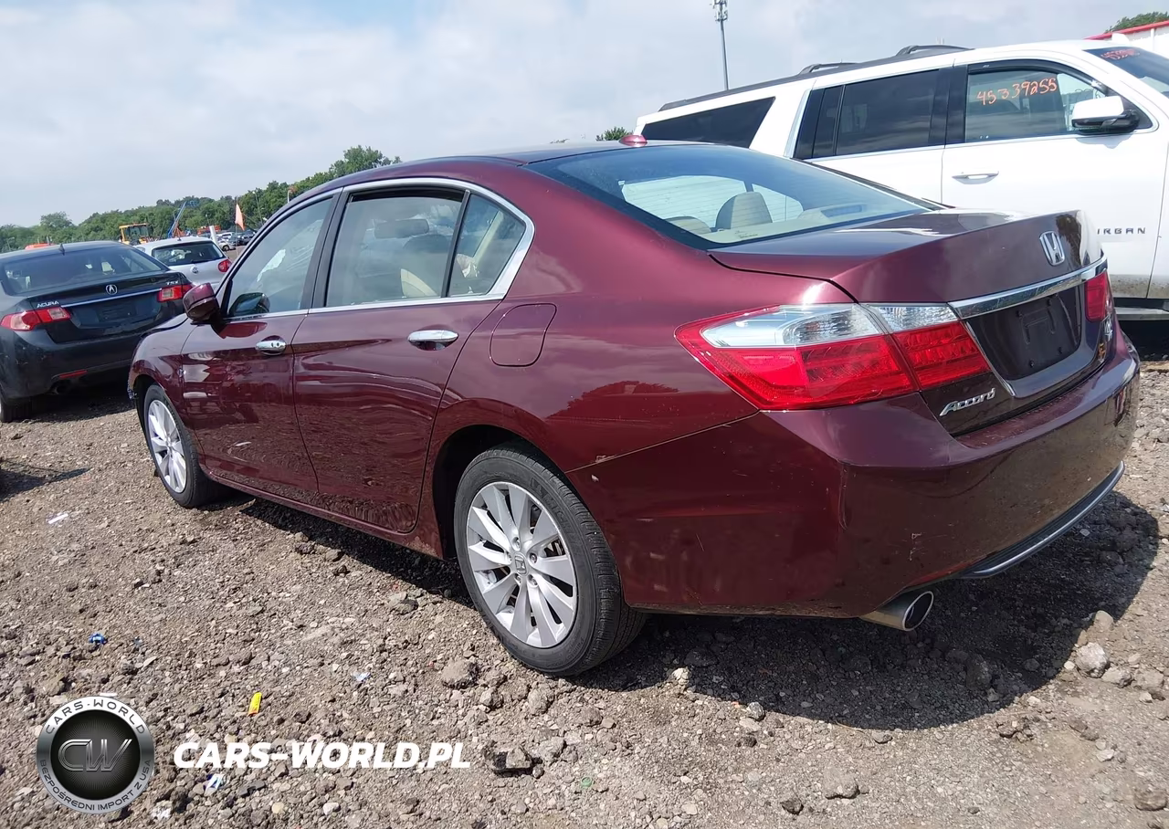 2015 Honda Accord Ex-L V-6 VIN:1HGCR3F83FA031975 - 3