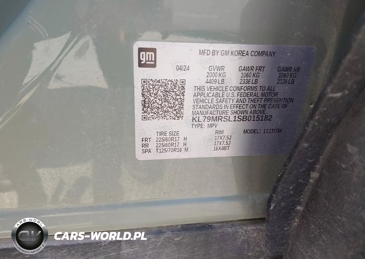 2025 Chevrolet Trailblazer Awd Lt VIN:KL79MRSL1SB015182 - 9