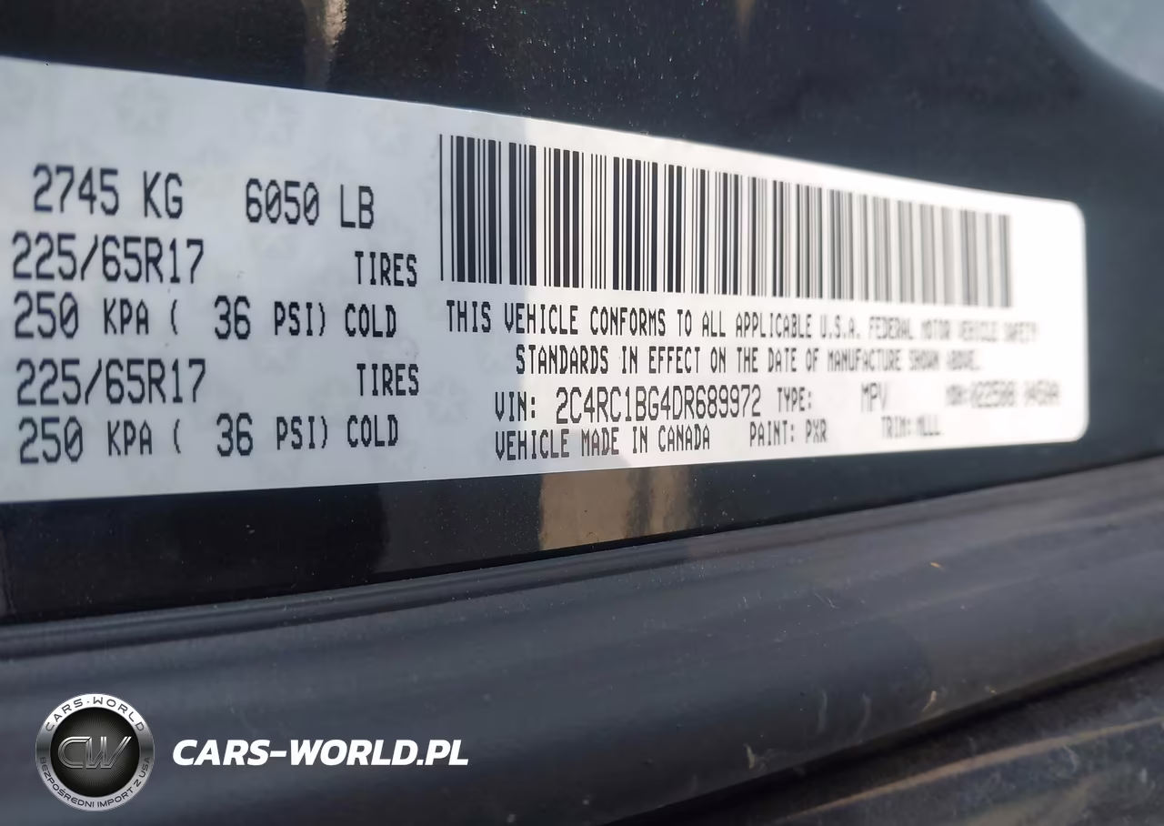 2013 Chrysler Town & Country Touring VIN:2C4RC1BG4DR689972 - 9