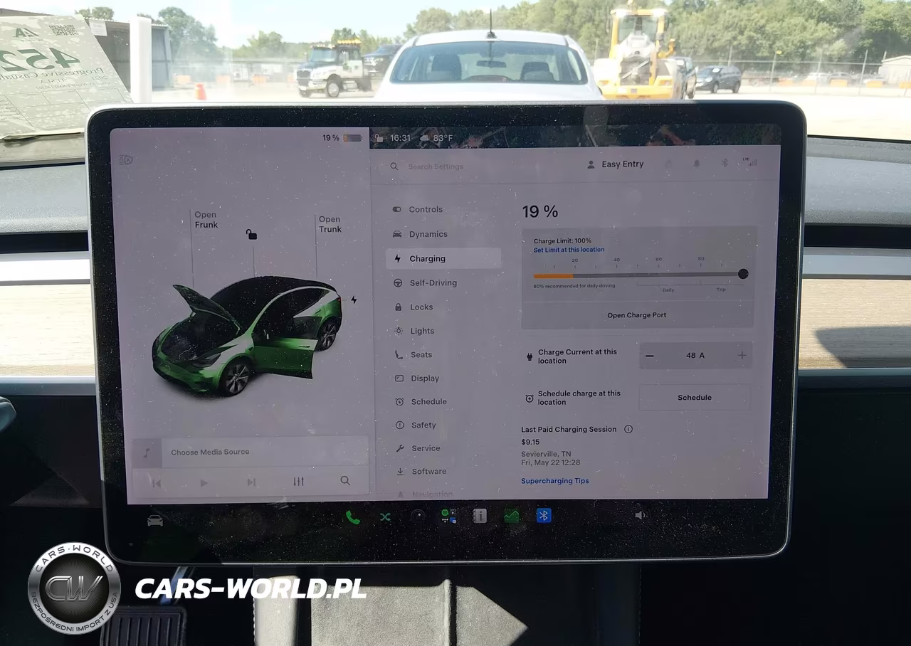 2021 Tesla Model Y Long Range Dual Motor All-Wheel Drive VIN:5YJYGDEEXMF140302 - 17