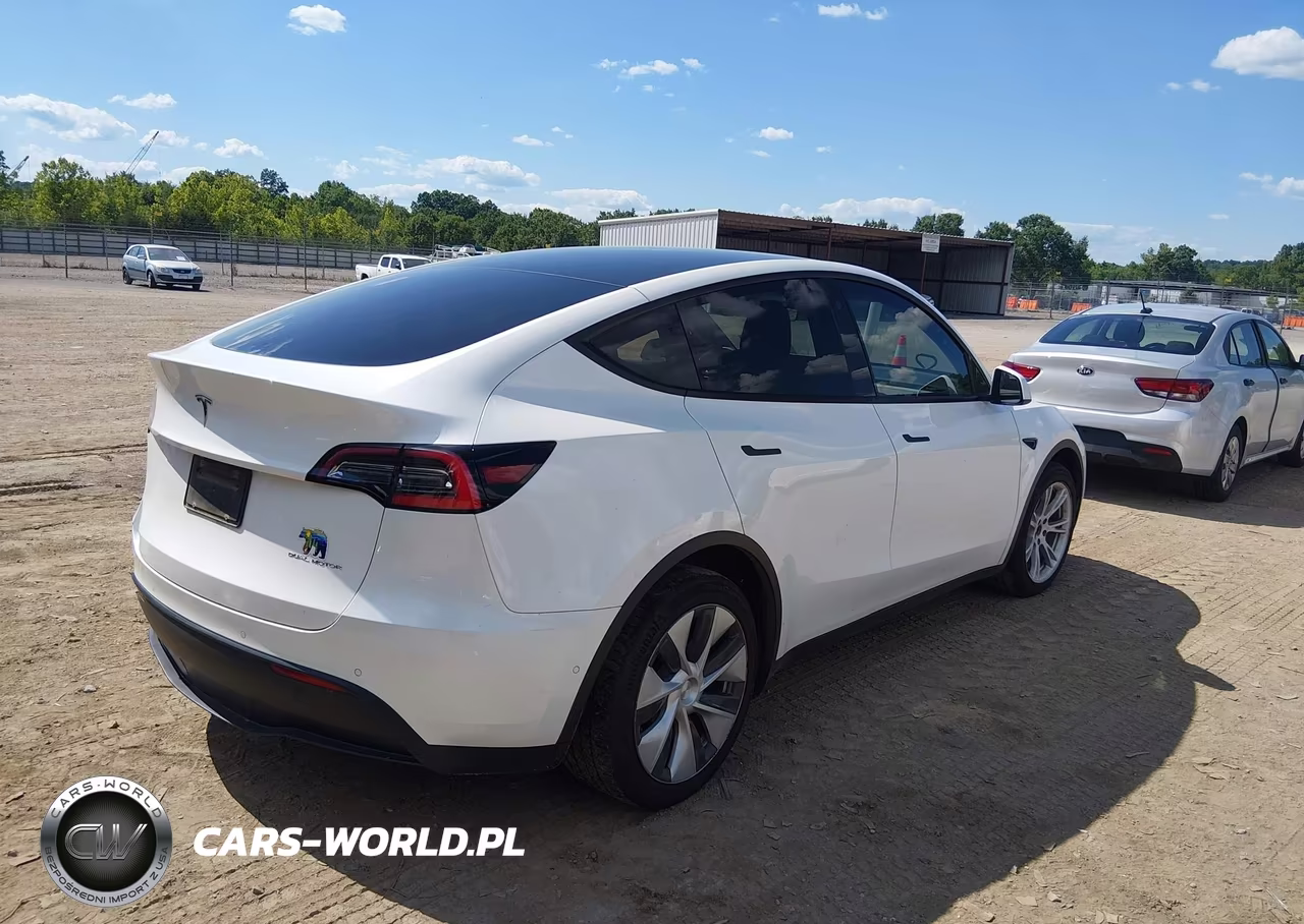 2021 Tesla Model Y Long Range Dual Motor All-Wheel Drive VIN:5YJYGDEEXMF140302 - 4