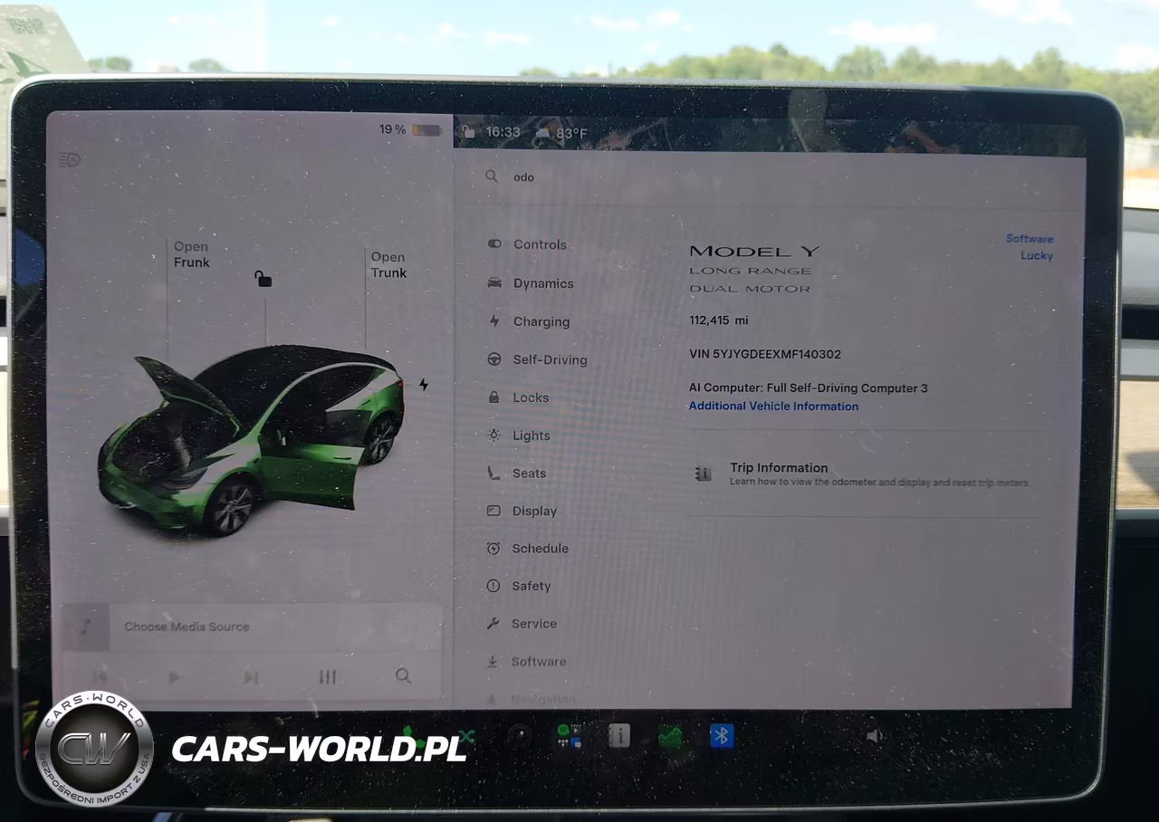 2021 Tesla Model Y Long Range Dual Motor All-Wheel Drive VIN:5YJYGDEEXMF140302 - 7