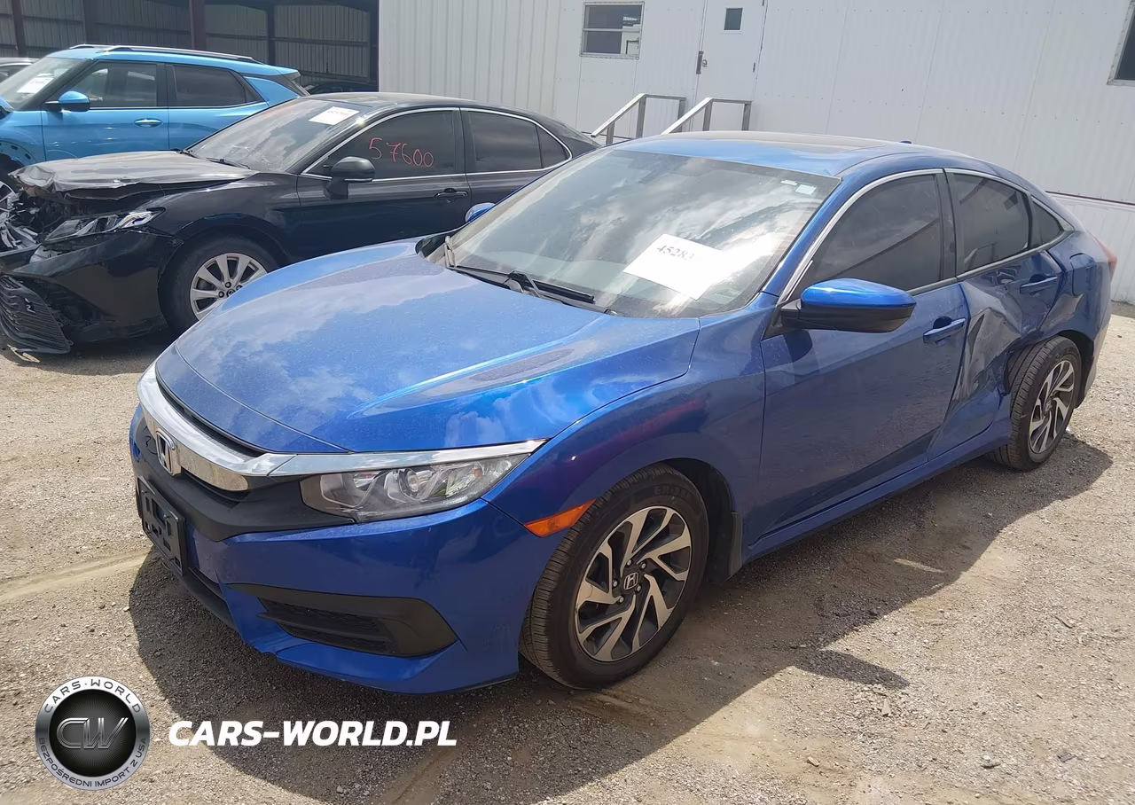2018 Honda Civic Ex VIN:19XFC2F7XJE014823 - 2