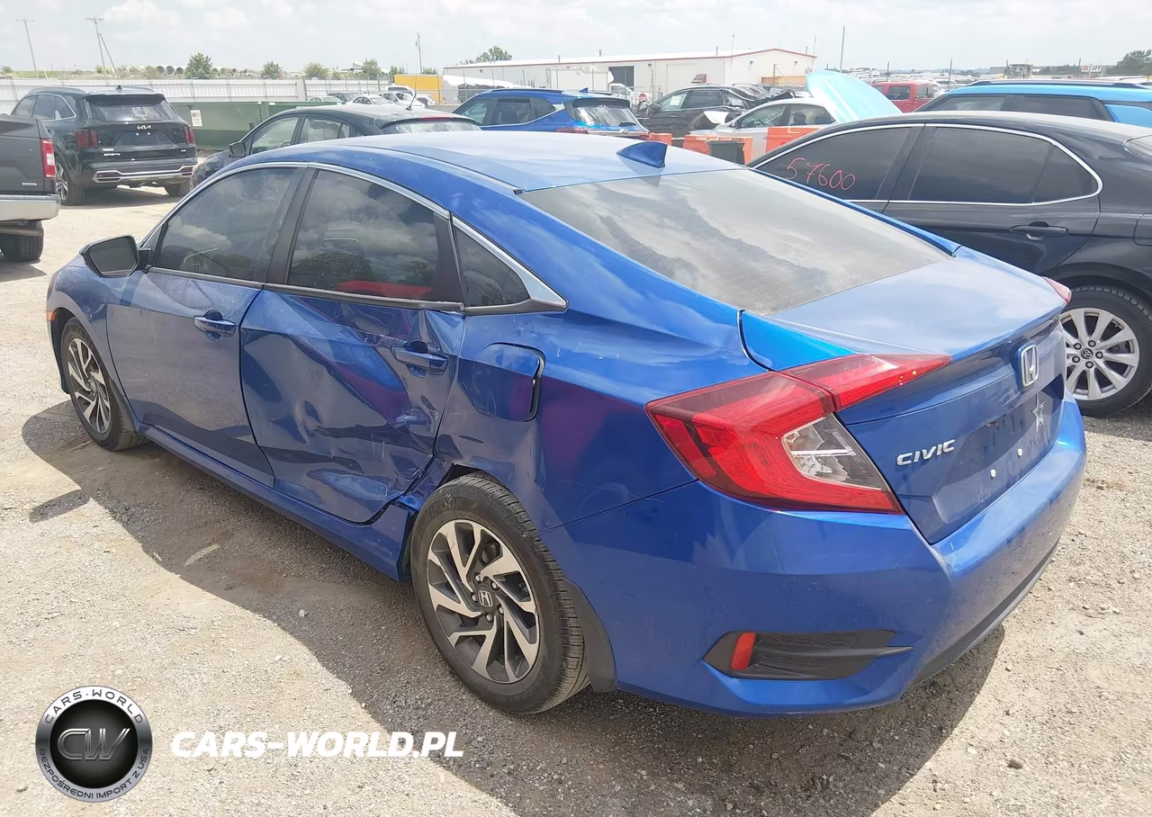 2018 Honda Civic Ex VIN:19XFC2F7XJE014823 - 3
