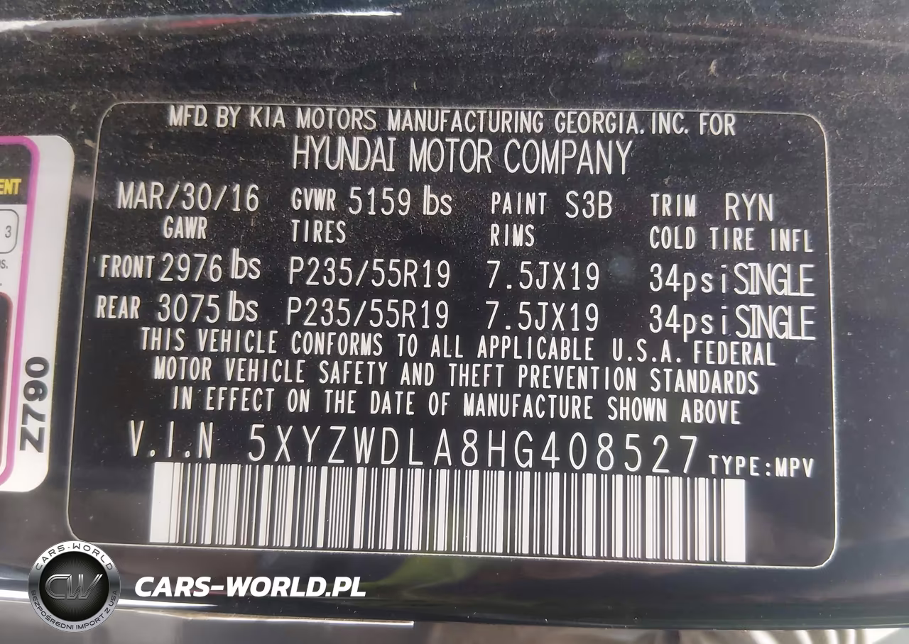 2017 Hyundai Santa Fe Sport 2.0T Ultimate VIN:5XYZWDLA8HG408527 - 9