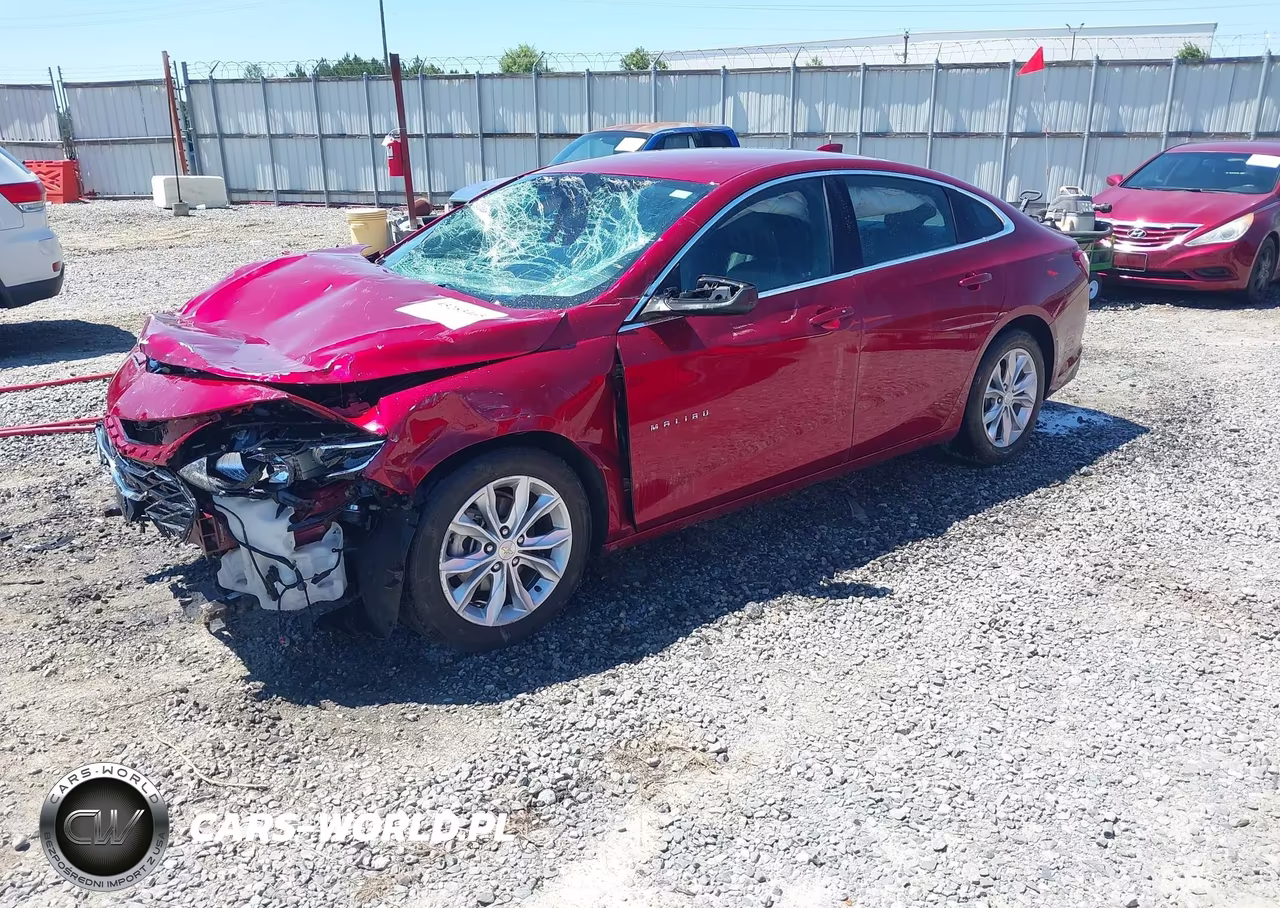 2020 Chevrolet Malibu Fwd Lt VIN:1G1ZD5ST8LF020345 - 2
