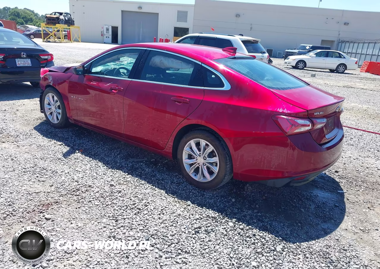 2020 Chevrolet Malibu Fwd Lt VIN:1G1ZD5ST8LF020345 - 3
