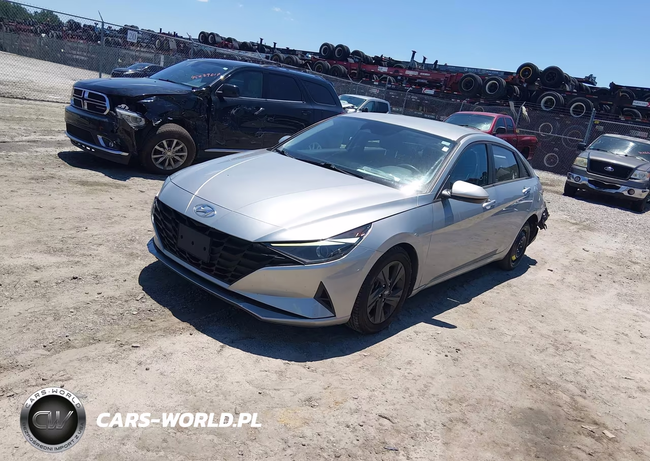 2021 Hyundai Elantra Sel VIN:5NPLM4AG7MH028519 - 2