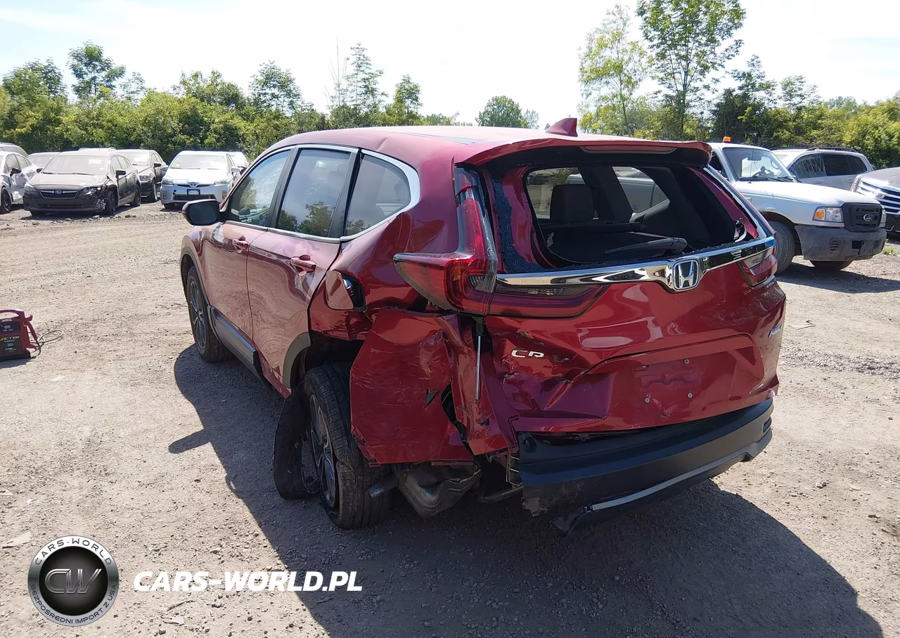 2021 Honda Cr-V Awd Ex VIN:2HKRW2H59MH665778 - 3