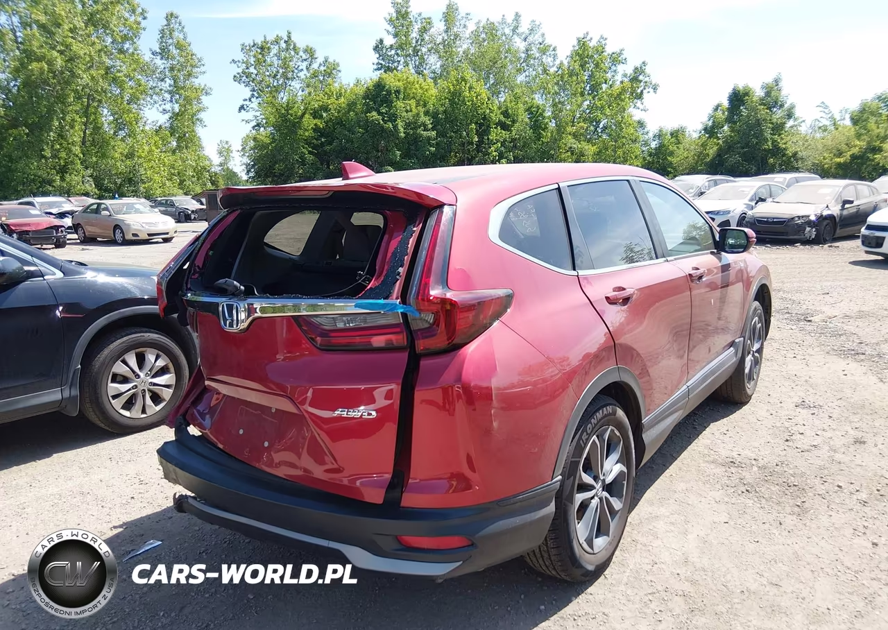 2021 Honda Cr-V Awd Ex VIN:2HKRW2H59MH665778 - 4