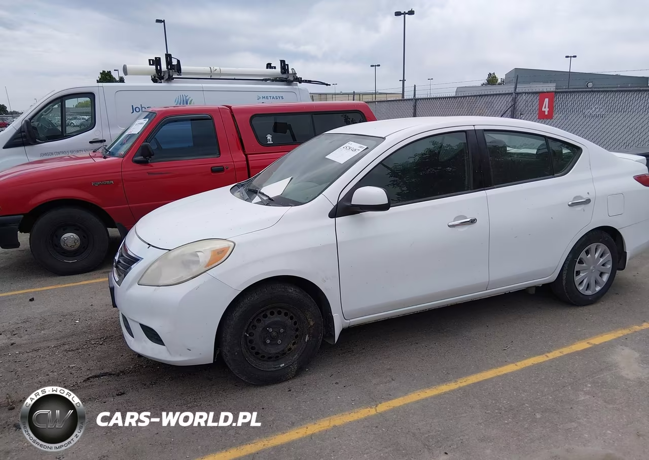 2014 Nissan Versa 1.6 S-1.6 S+-1.6 Sl-1.6 Sv VIN:3N1CN7AP9EK458397 - 2