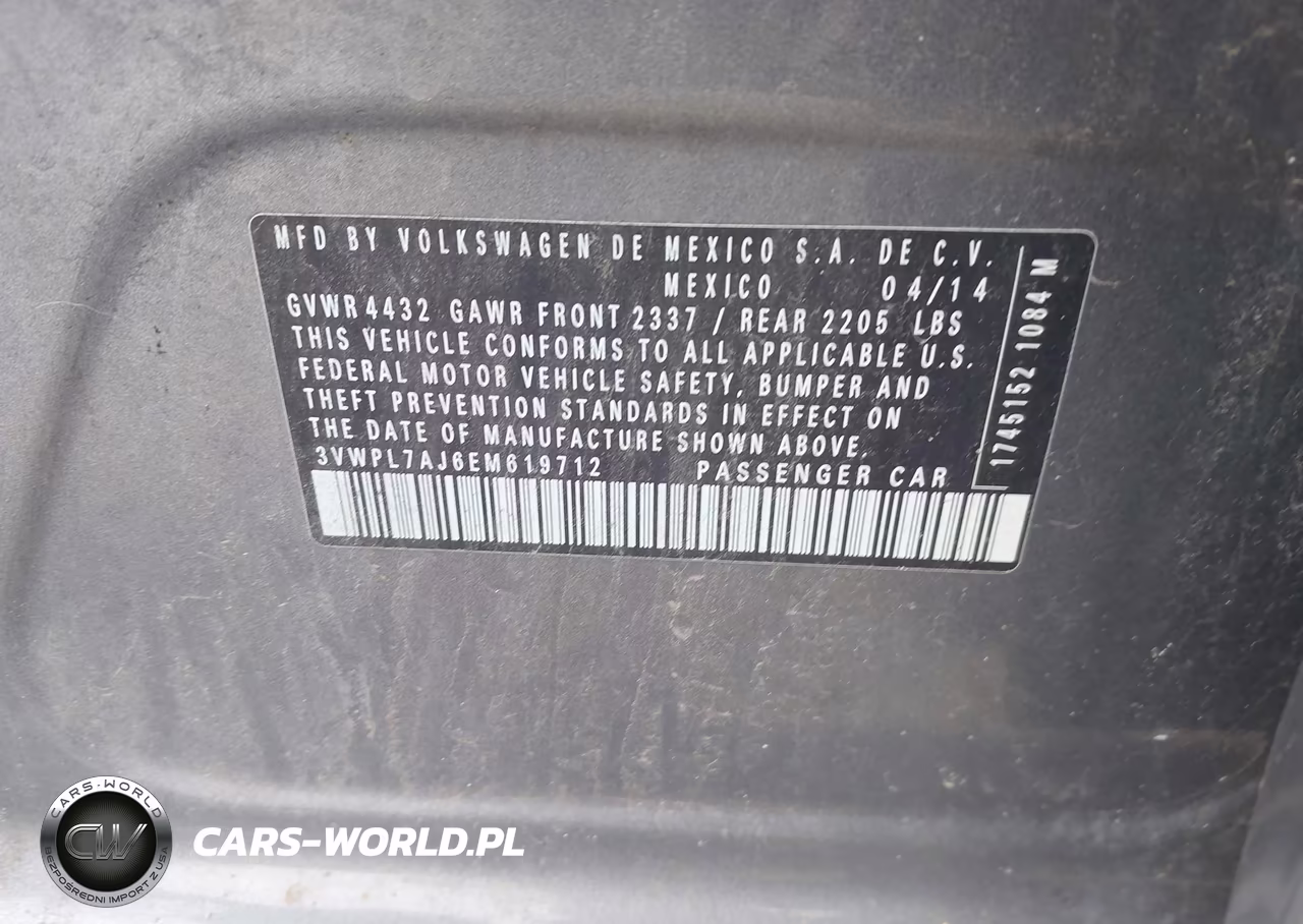 2014 Volkswagen Jetta Sportwagen 2.0L Tdi VIN:3VWPL7AJ6EM619712 - 9