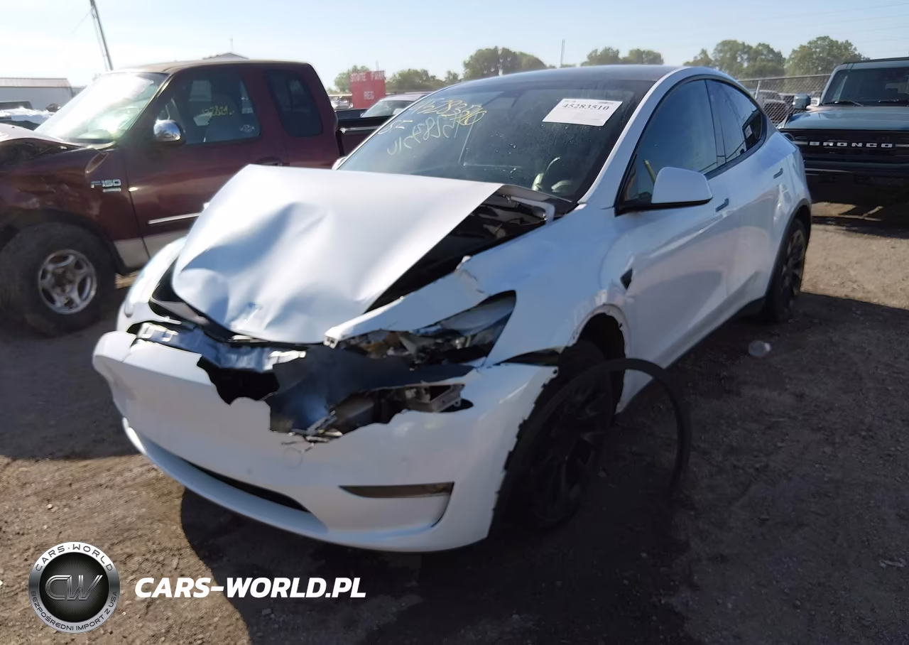 2021 Tesla Model Y Long Range Dual Motor All-Wheel Drive VIN:5YJYGDEE5MF208246 - 2