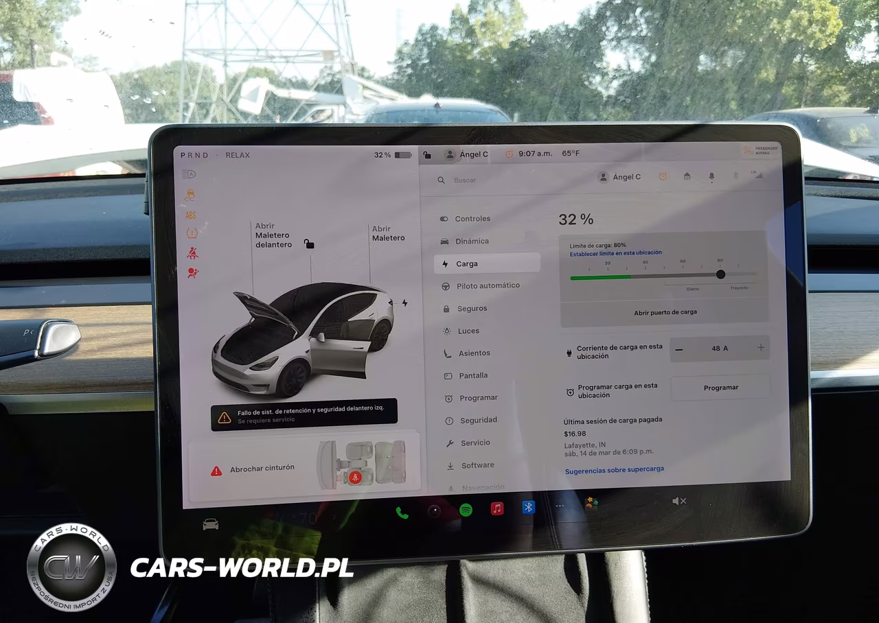 2021 Tesla Model Y Long Range Dual Motor All-Wheel Drive VIN:5YJYGDEE5MF208246 - 7