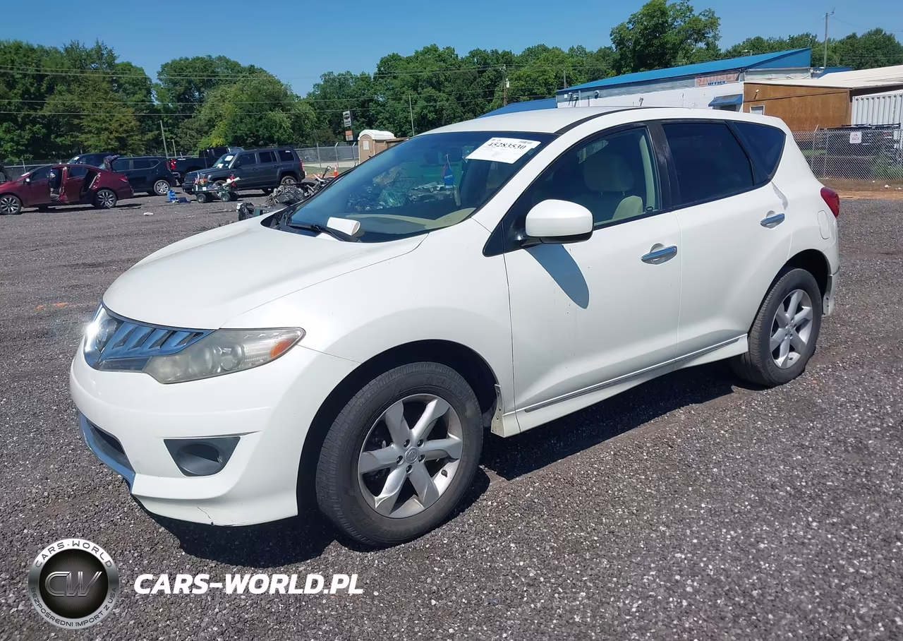 2010 Nissan Murano S VIN:JN8AZ1MW6AW112707 - 2