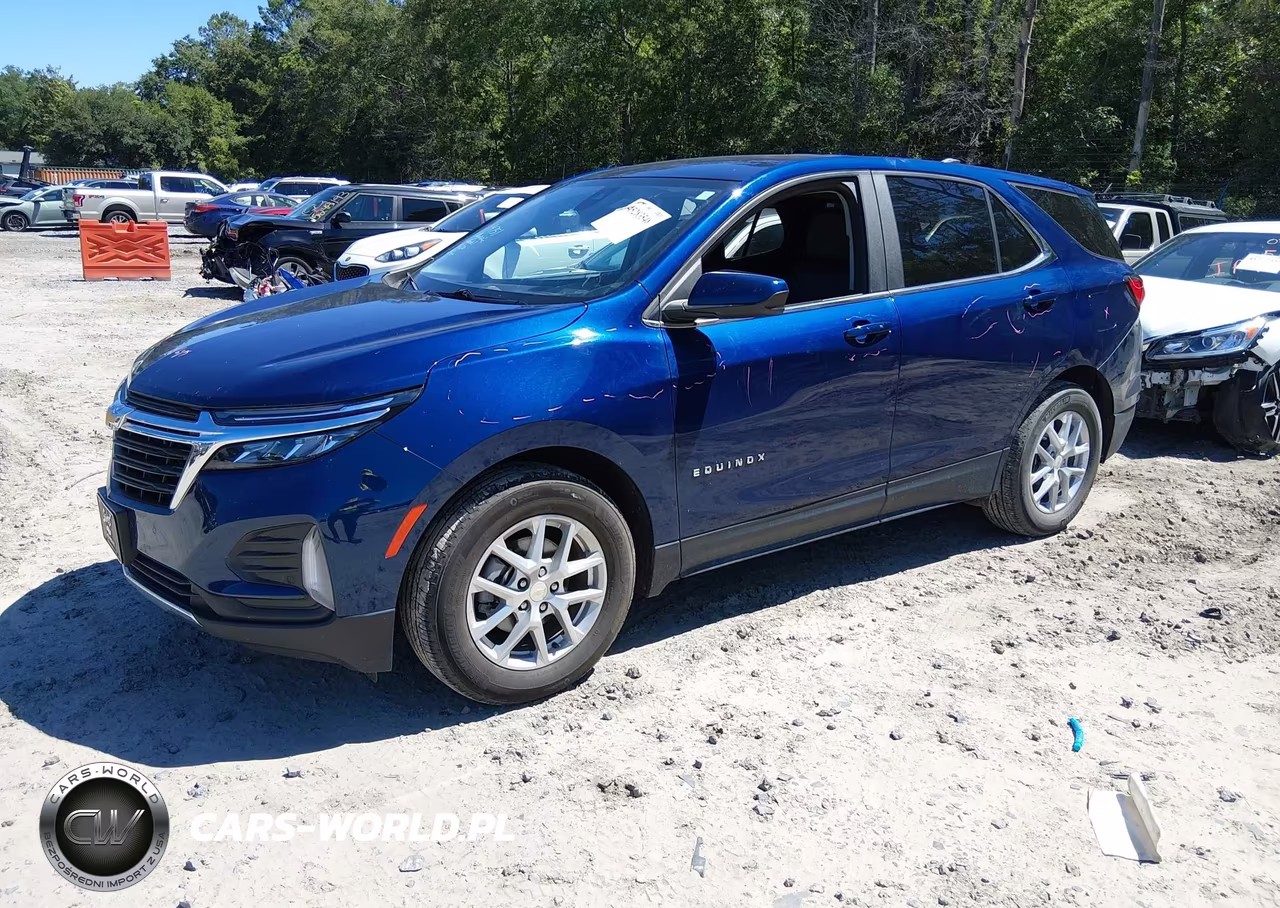 2022 Chevrolet Equinox Fwd Lt VIN:3GNAXKEV8NL302119 - 2
