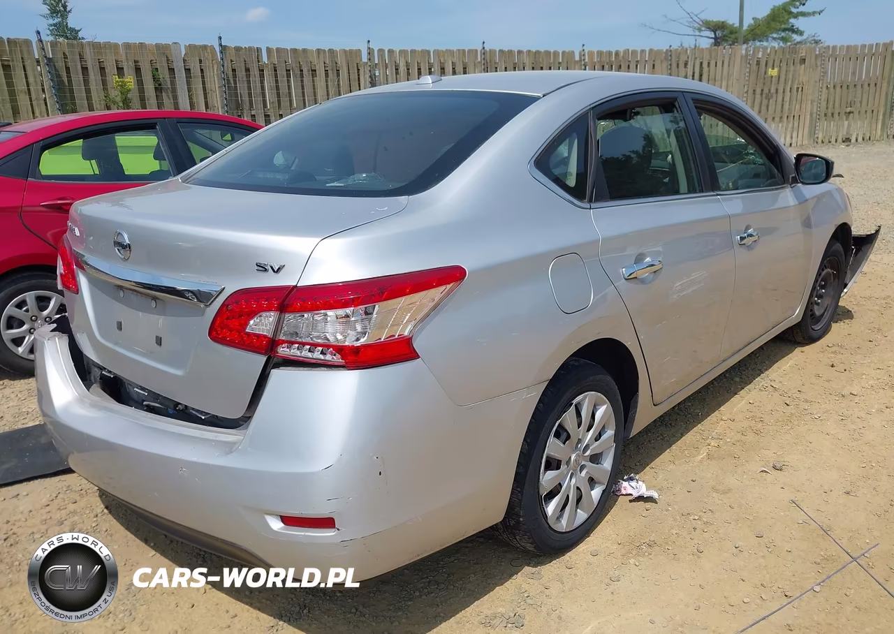 2015 Nissan Sentra Sv VIN:3N1AB7APXFY352197 - 4